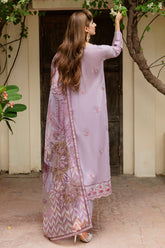 Y-804 - 3PC Luxury Lawn Collection Riwayat By Ramsha